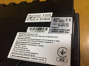 ДБЖ Powercom RPT-600A / 230 V / 600 V·А / 360W / 3 виходи / USB Type-B, RJ-11 / Без АКБ, фото 3