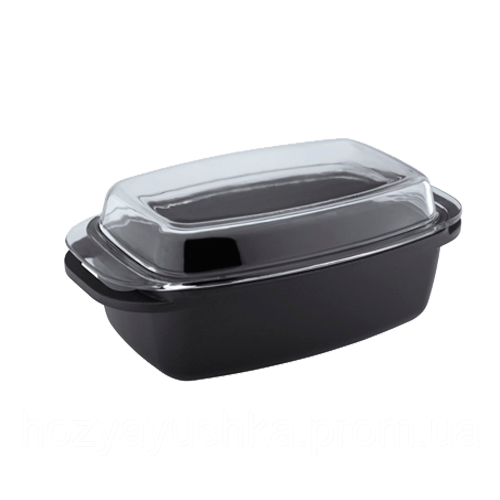 Каструля VINZER (8л, 32см стекл. кришка) 89421