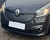 Зимова накладка на решітку Матова для Renault Trafic 2015↗ рр., фото 5