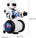 Інтерактивний Робот Dance CX-0627 зі світловими та звуковими ефектами AuraHome, фото 5