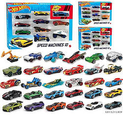 Набір автомобілів Hot Wheels 10 шт. в асортименті