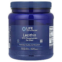 Лецитин, Lecithin, Life Extension, 454 г