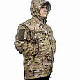 Куртка утеплена Soft shell світлий, Мультикам, М-ТМ, фото 2