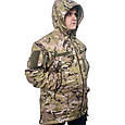 Куртка утеплена Soft shell світлий, Мультикам, М-ТМ, фото 5