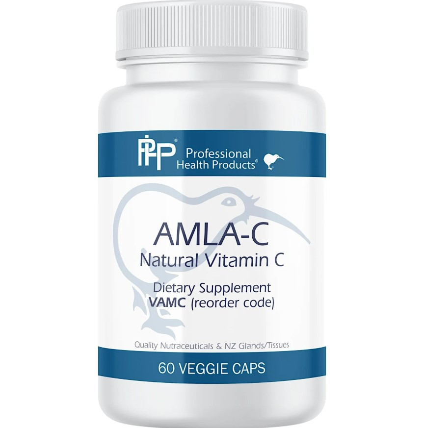 Professional Health Products AMLA-C / Натуральний вітамін C із ягід амла 60 капсул