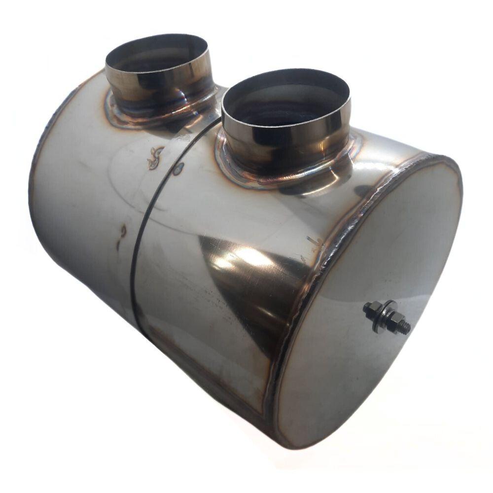 Корпус повітряного фільтра 3110110901010 GAZ, Gazelle з нержавійки - ДОВІЧНА ГАРАНТІЯ, фото 1