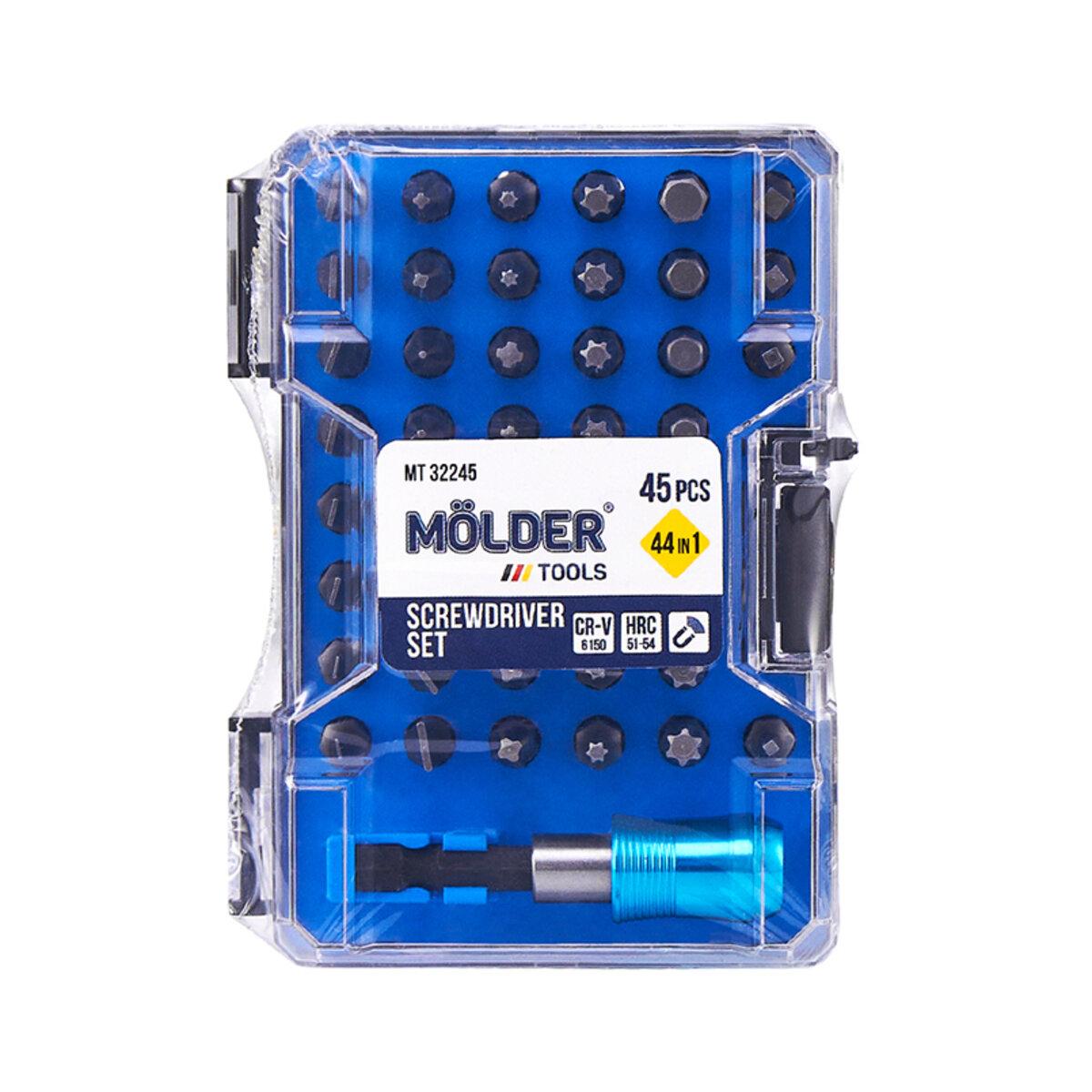 Набір насадок з тримачем Molder 45шт, фото 1