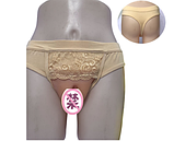 Силіконова вагіна труси.Накладний пушап на пінис. Накладна вагіна. Силіконова вагіна Підробна вагіна, фото 4