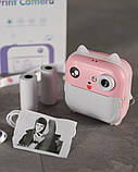 Фотоапарат дитячий Q5 children's digital print camera rose ВТ3802, фото 5