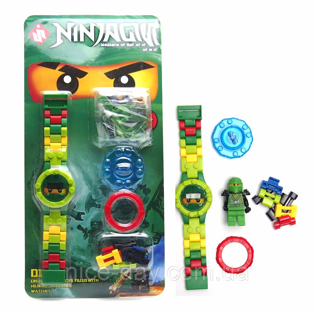 Лего ниндзяго Lego Ninjago часы +минифигурка, цена 400 грн — Prom.ua ...