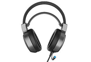 Навушники гарнітура накладні дротові Aula S608 Wired Gaming Headset Black (6948391235509), фото 5