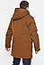 Куртка чоловіча подовжена єврозима коричневого кольору 196068M, фото 3