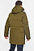 Куртка чоловіча подовжена єврозима кольору хакі 196069M, фото 3