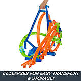 Трек Хот Вілс Гігантська петля Шалені зіткнення Hot Wheels Track Action Epic Crash Dash Mattel Оригінал, фото 5