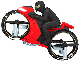 Літаючий квадрокоптер-мотоцикл на радіокеруванні ZIPP Toys RH818  Червоний