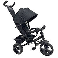 Дитячий трикoлісний вeлoсипeд MT 1005-1 чорний karam mag karam mag