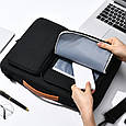 Протиударний чохол з ручкою для MacBook Pro 15.4"/16"/16.2" дюймів - Чорний, фото 5