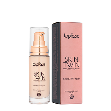 Тональна основа TopFace Skin Twin Cover Foundation SPF20 № 01