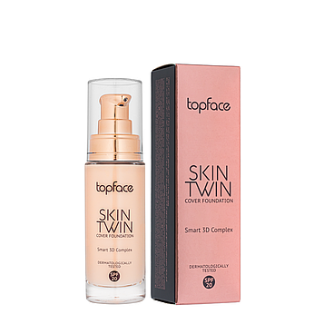 Тональна основа TopFace Skin Twin Cover Foundation SPF20 № 02