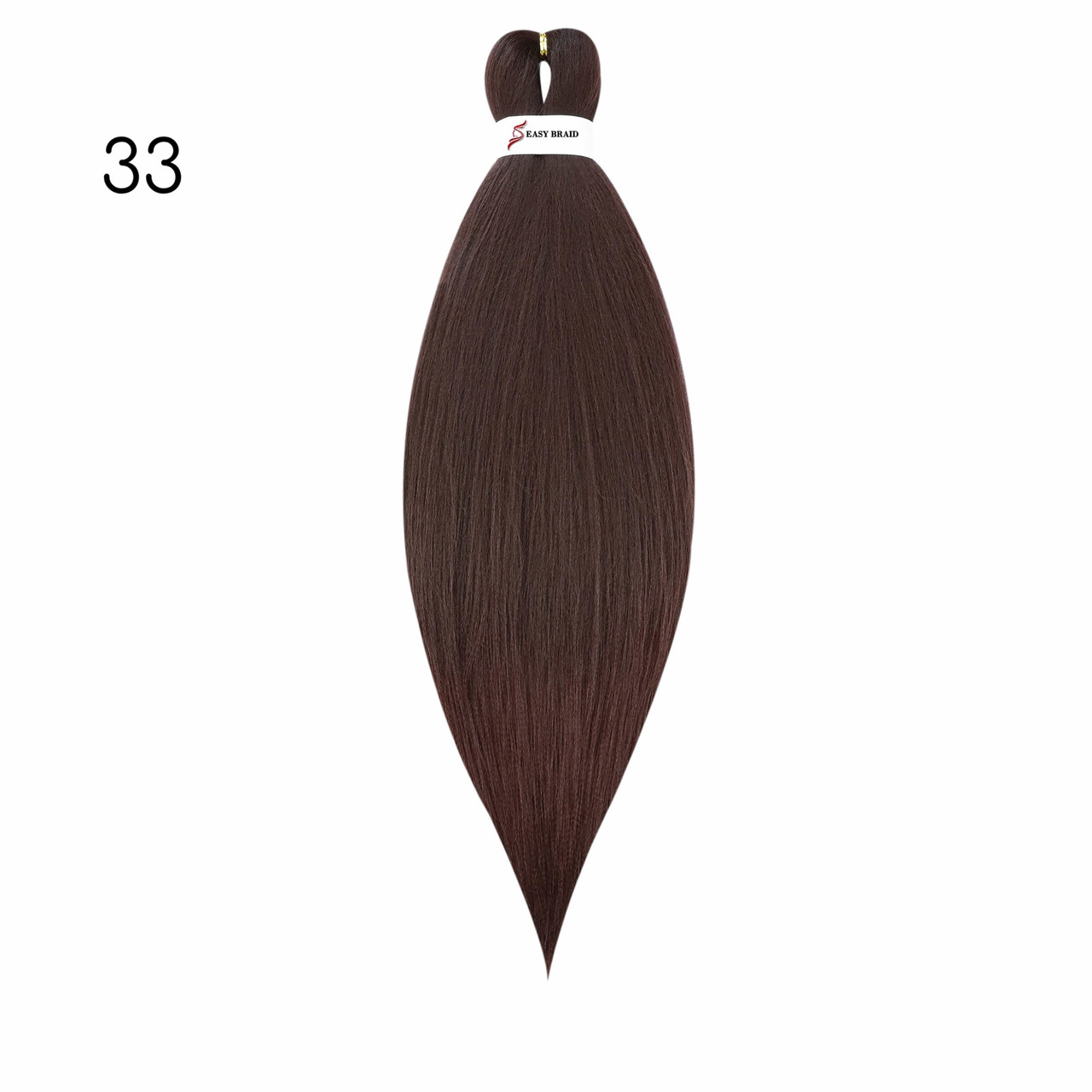 Канекалон Easy Braid 33 однотонний коричневий