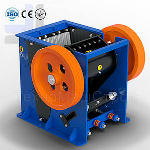 Робочий модуль щокової дробарки для каменю та цегли Bizon-300