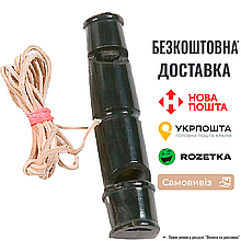 Свисток для собак Flamingo Horn горн буйвола, 2-тональний 8,7 х2, 2 см