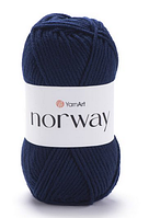 Пряжа Norway Yarnart-227 темно-синій