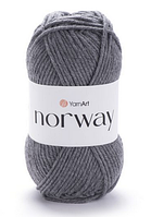 Пряжа Norway Yarnart-29 темно-сірий