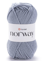 Пряжа Norway Yarnart-3072 сірий з блакитним відливом