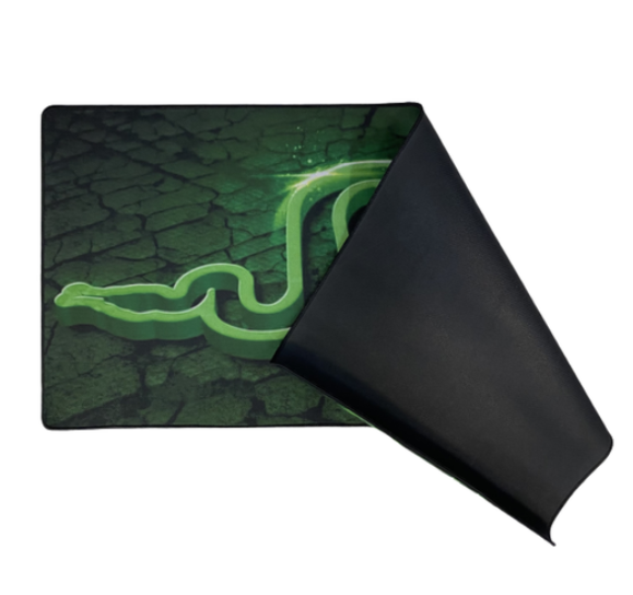 Ігрова поверхня для мишки Razer green logo 90*40, фото 1