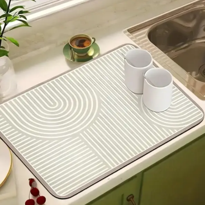 Килимок для сушіння посуду на кухні 40*50см AND HA-94, фото 1