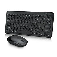 Комплект безпровідна клавіатура з мишкою UKC Wireless 902 Black