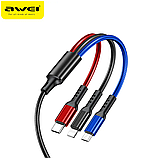 Кабель USB 3в1 AWEI CL-971, фото 6