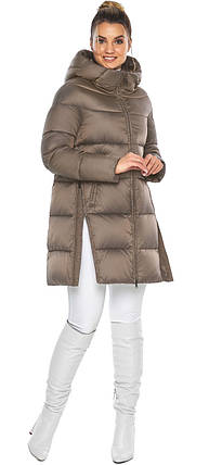 Жіноча капучиновая куртка з коміром модель 51120 40 (3XS) 44 (XS), фото 1