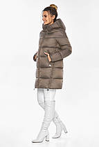 Жіноча капучиновая куртка з коміром модель 51120 40 (3XS) 44 (XS), фото 4