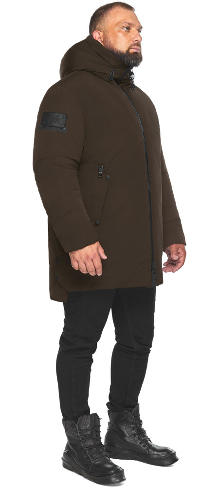 Коричнева чоловіча куртка для зими модель 67142 52 (XL)