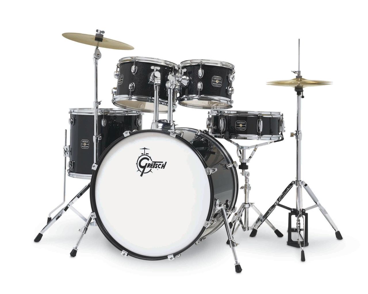 Акустична ударна установка GRETSCH DRUMS RENEGADE (BLACK MIST), фото 1
