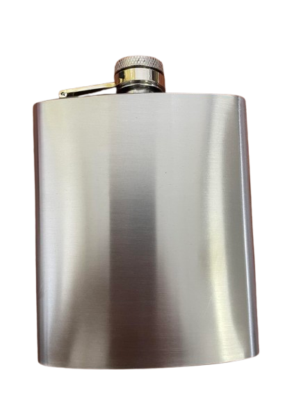 Фляга 7oz з харчової нержавіючої сталі ,( 12.5* 10* 3*см)