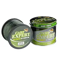 Волосінь коропова Carp Expert 0.40 mm DARK GREEN 1000+200 м