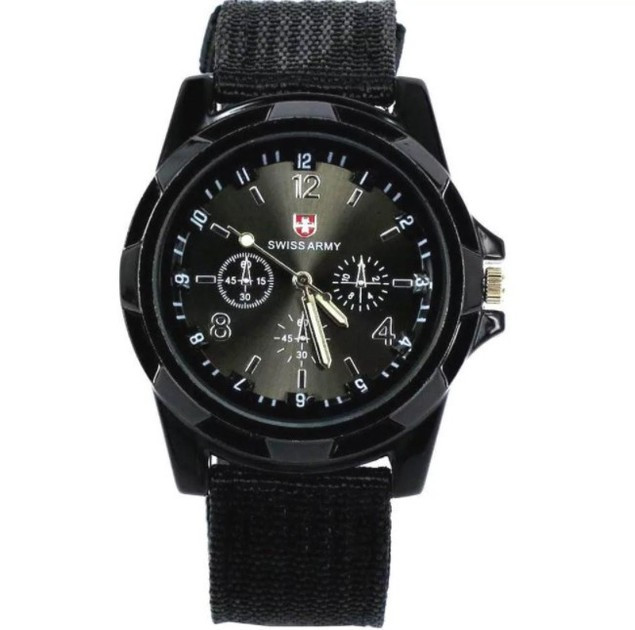 Армійський годинник Swiss Army Watch чоловічий стильний з кварцовим механізмом