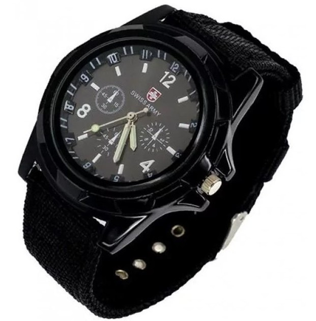 Чоловічий армійський годинник Swiss Army Watch кварцовий стильний, фото 1