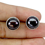 Сережки. Натуральний перл. Срібло 925., фото 3