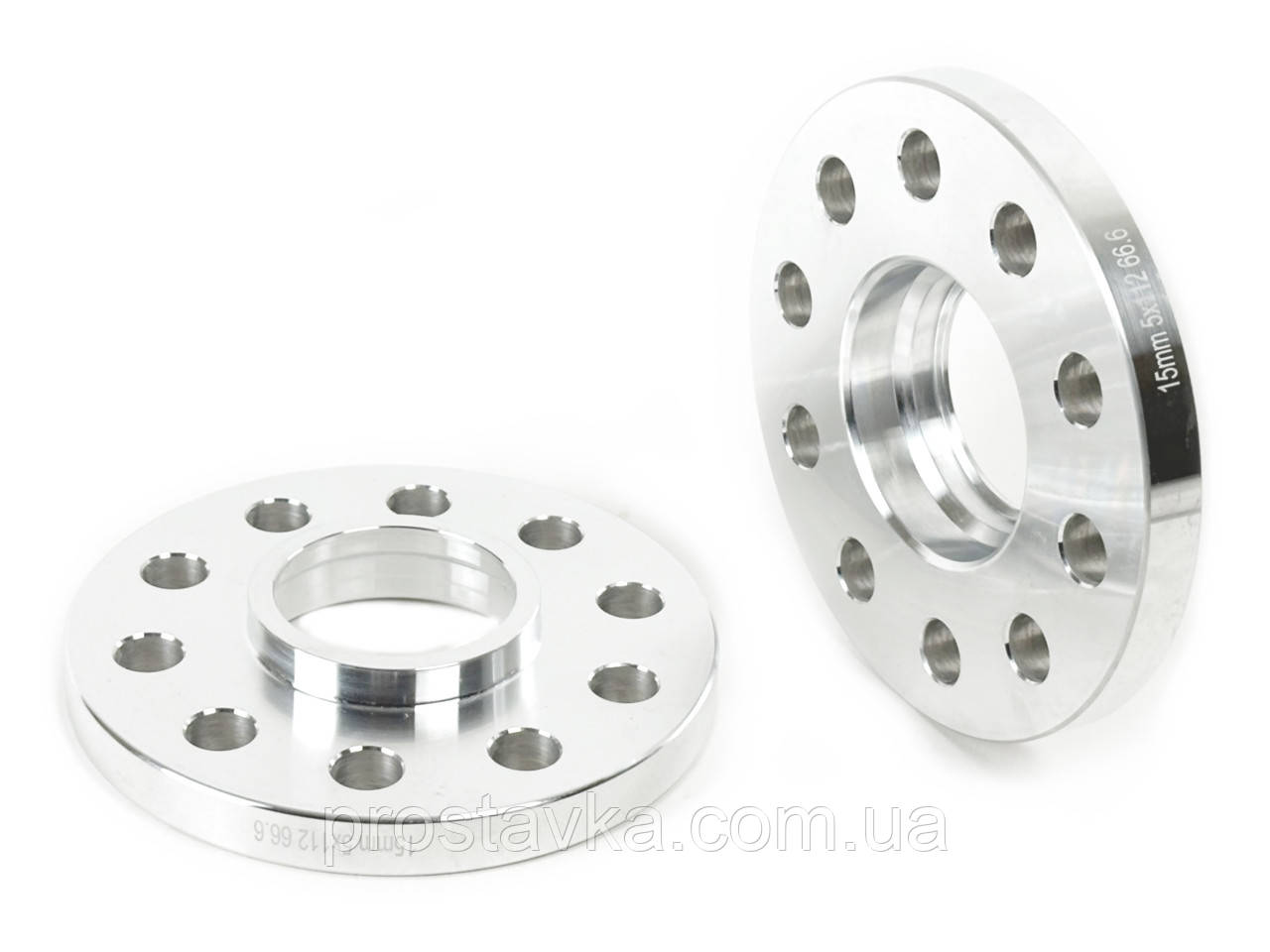 Шайба-проставка с напр. Adaptex 15mm 5х112 66.6  (D-149)