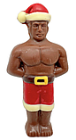 Шоколадна фігурка Санта The Perfect Man Milk Chocolate Ornament Bar 28г, фото 3