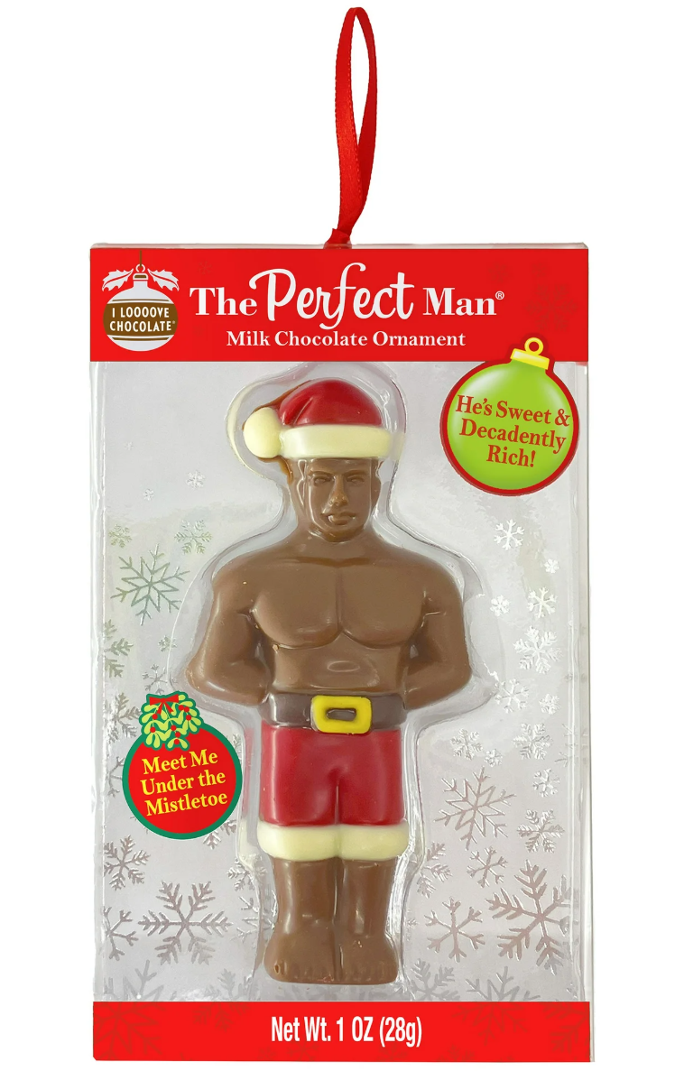 Шоколадна фігурка Санта The Perfect Man Milk Chocolate Ornament Bar 28г