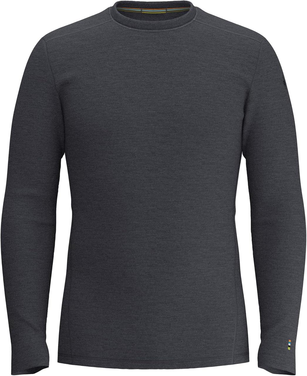 Чоловіча вовняна термокофта Smartwool Merino 250 Baselayer Crew Boxed (Charcoal Heather), XL