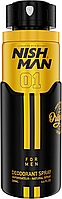Дезодорант-спрей Nishman Deodorant Spray № 01 200 мл