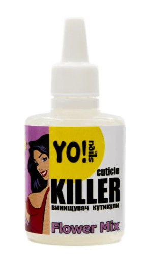 Ремувер для кутикули Yo!Nails Cuticle killer,Flower mix, 30 мл