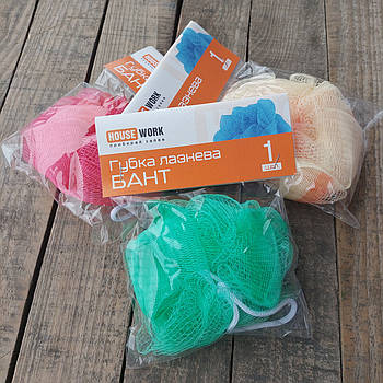Мочалка Бант для тіла 25г