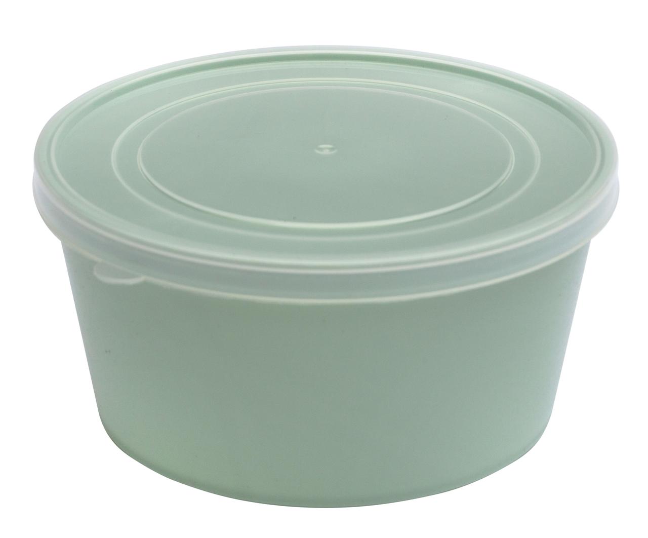 Ємність кругла 1.6 л аквамарин Ø 18 см h=9 см (ПолімерАгро)